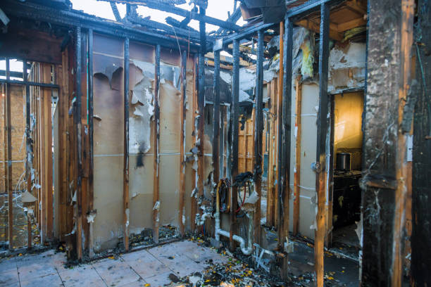 Professional Fire Damage Removal technician working in Woodruff, SC